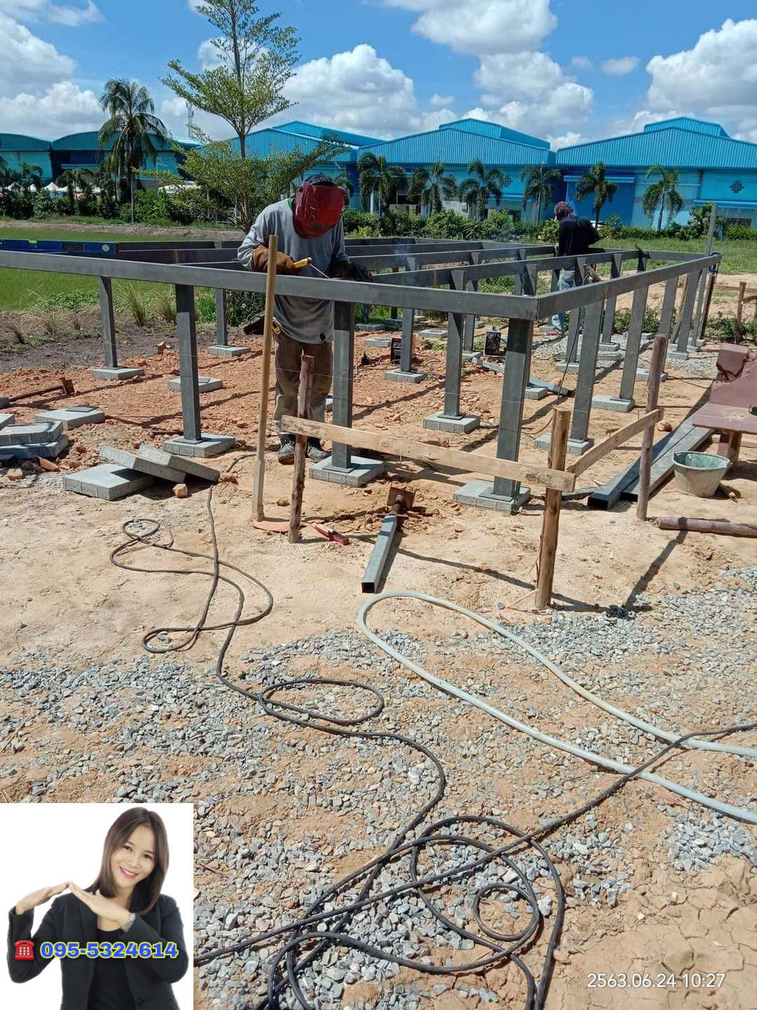 ออฟฟิศสำเร็จรูป บ้านสำเร็จรูป 3.00x5.00เมตร