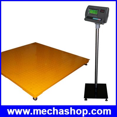 เครื่องชั่งน้ำหนักดิจิตอล เครื่องชั่งแบบวางพื้น เครื่องชั่งตั้งพื้นดิจิตอล Digital Scale Floor scale 2000Kg/200g, 3000Kg/500g ฐานชั่ง 120x120cm และ 150x150cm ยี่ห้อ ZEPPER (จีน)