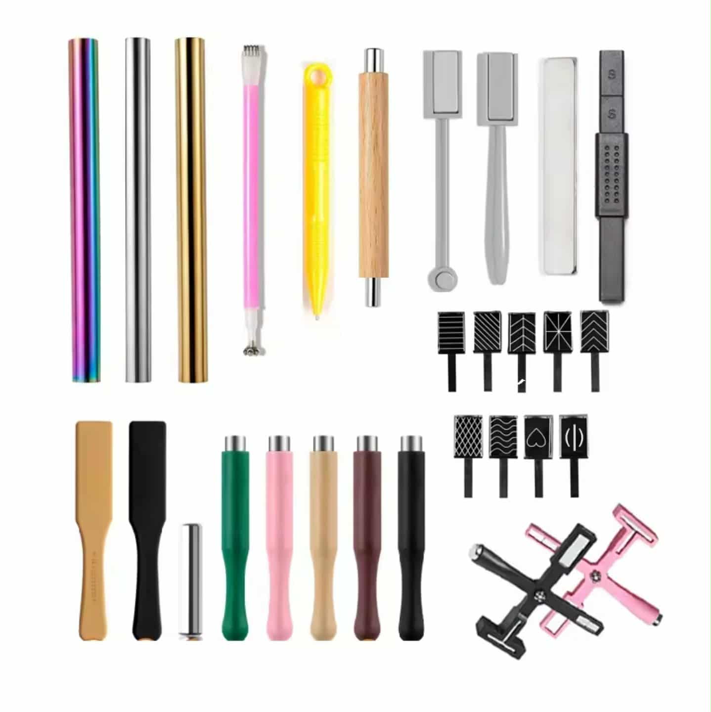 รวมแม่เหล็กดูดสีเจล แม่เหล็กดูดสีแคทอาย Cat Eye Nail Magnet