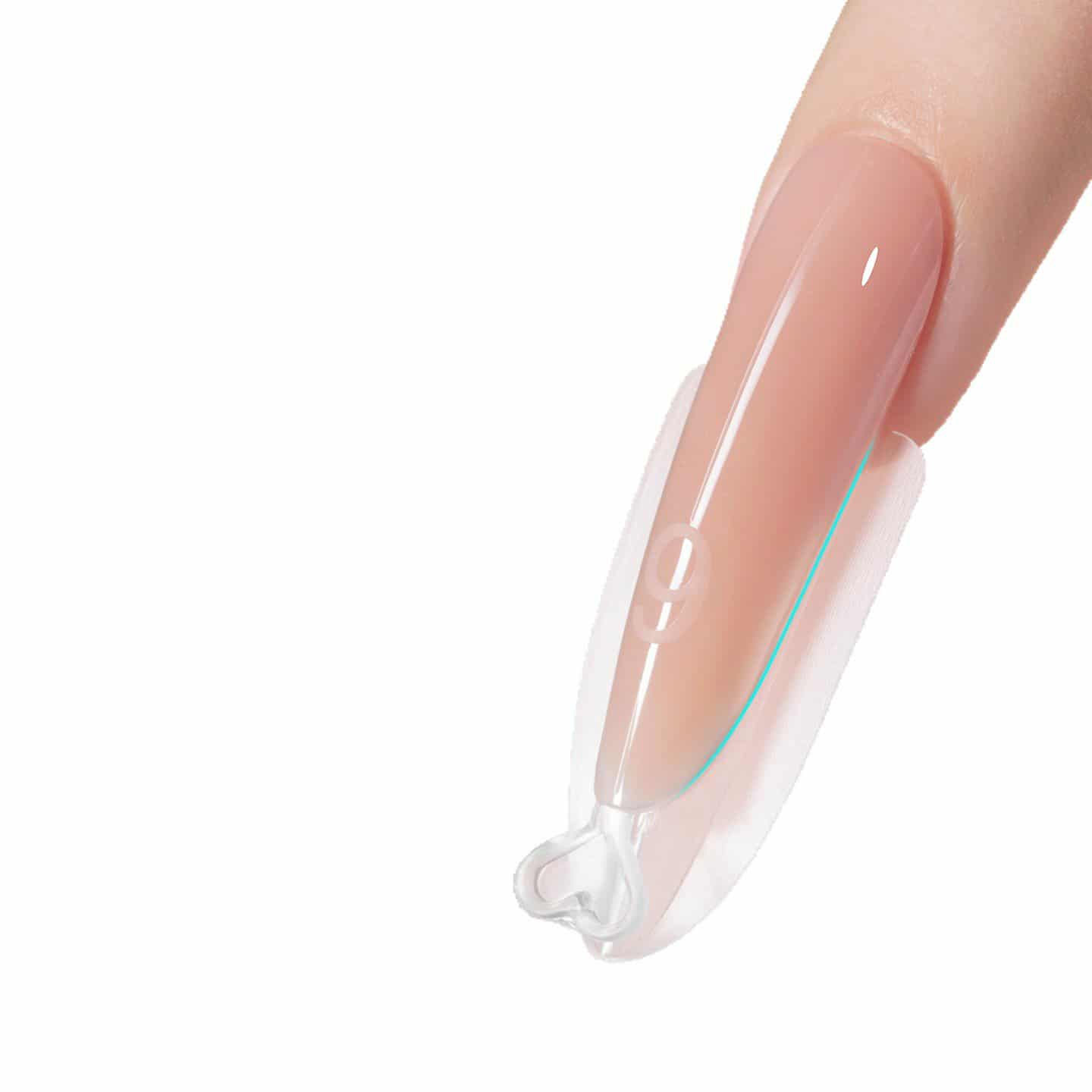 แม่พิมพ์ต่อเล็บโพลีเจล 240ชิ้น ทรงโค้งใส 3D 💅 แม่พิมพ์สร้างเล็บอะคริลิค ปลายเรียวสวย ใช้งานง่าย ประหยัดเวลา