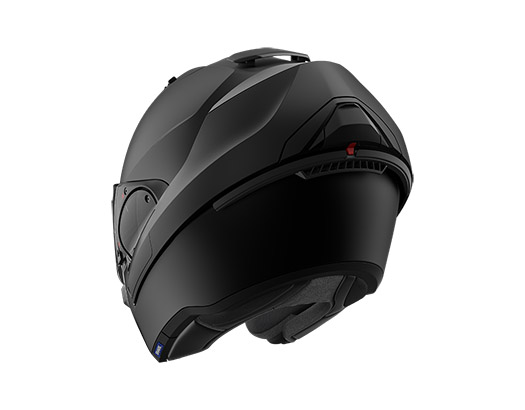 Shark - รุ่น Evo ES ลาย blank - matt balck (BLK) ดำด้าน