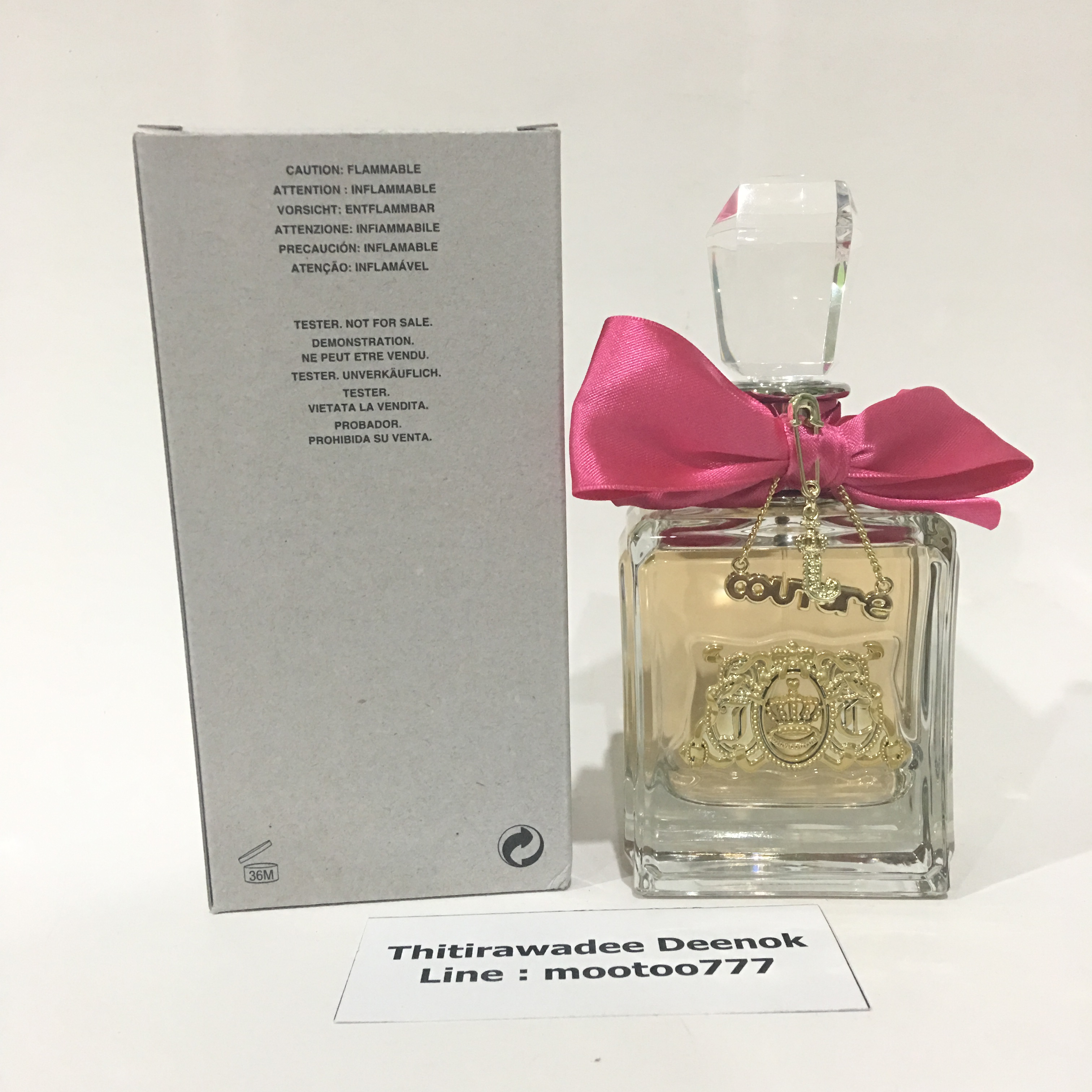 น้ำหอมแท้ Juicy Couture Viva La Juicy EDP 100 ml.กล่องเทส