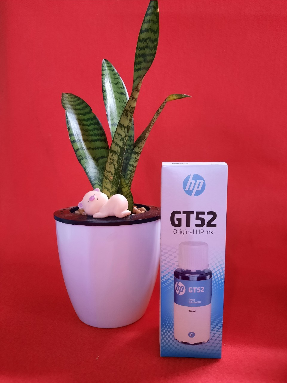 HP GT52 M0H54A Cyan น้ำหมึกเติมแบบขวด สีฟ้า ของแท้