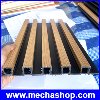 Great Wall Board ไม้เทียม ผนังไม้เทียมตกแต่งบ้าน ตกแต่งผนัง Size: 200x2900mm 19mm Raw Material: Virgin