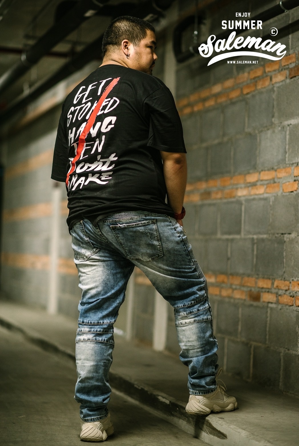 กางเกงยีนส์ขายาว Street Jeans YZ -007