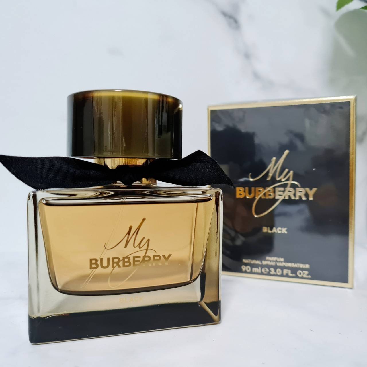 น้ำหอมแท้ Burberry My Burberry Black Parfum 90ml กล่องซีล