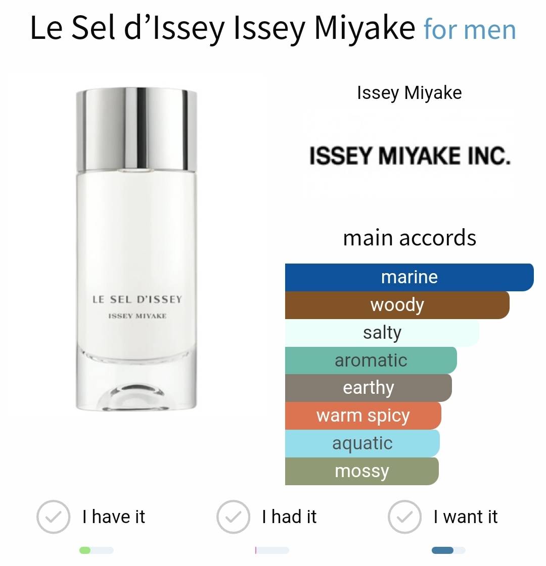 น้ำหอมแท้แบ่งขาย Issey Miyake Le Sel D'Issey EDT 💕Travel Size #แบบทดลอง