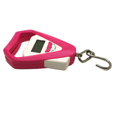 เครื่องชั่งแขวน เครื่องชั่งกระเป๋าเดินทาง เครื่องชั่งตกปลา 20kg/5g LCD Display Digital Hanging Scales Electronic Luggage Weight Fish Hook Scale