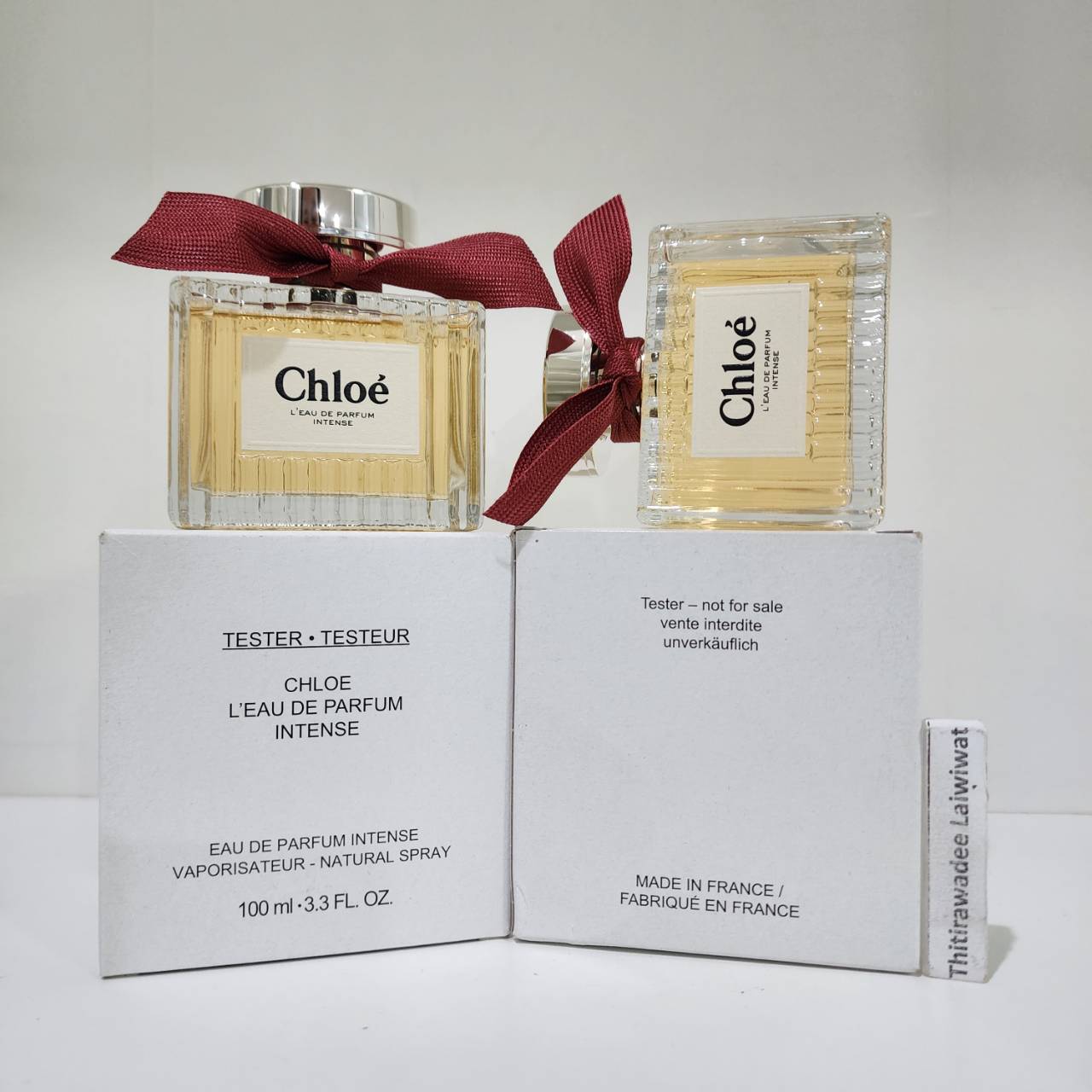 น้ำหอมแท้ Chloe L'Eau de Parfum Intense (2024)for women and men 100ml กล่องเทสเตอร์