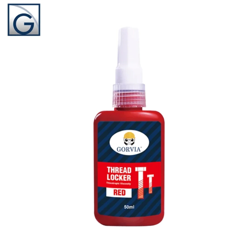 Gorvia น้ำยาล็อคน็อต 50 มล หยดสีแดง กอร์เวีย (โหล)