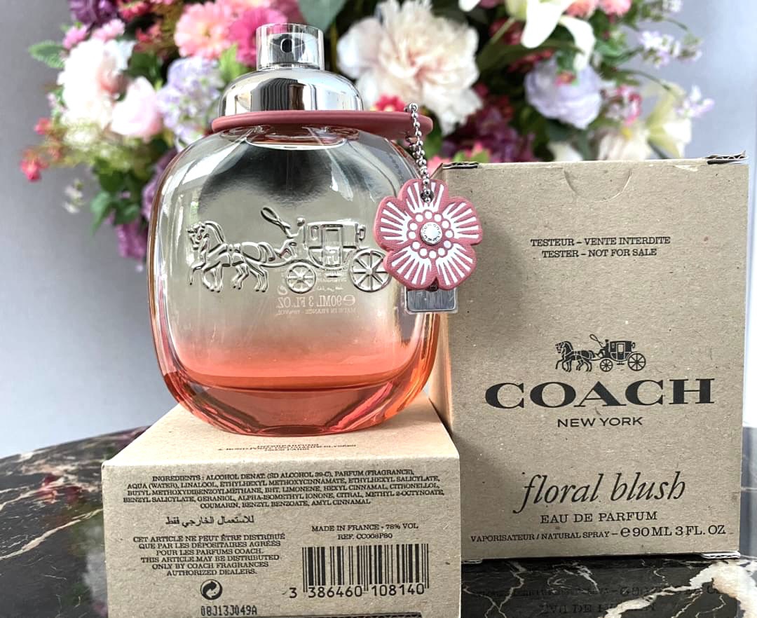 น้ำหอมแท้ Coach Floral Blush Eau De Parfum 90ml กล่องเทสเตอร์