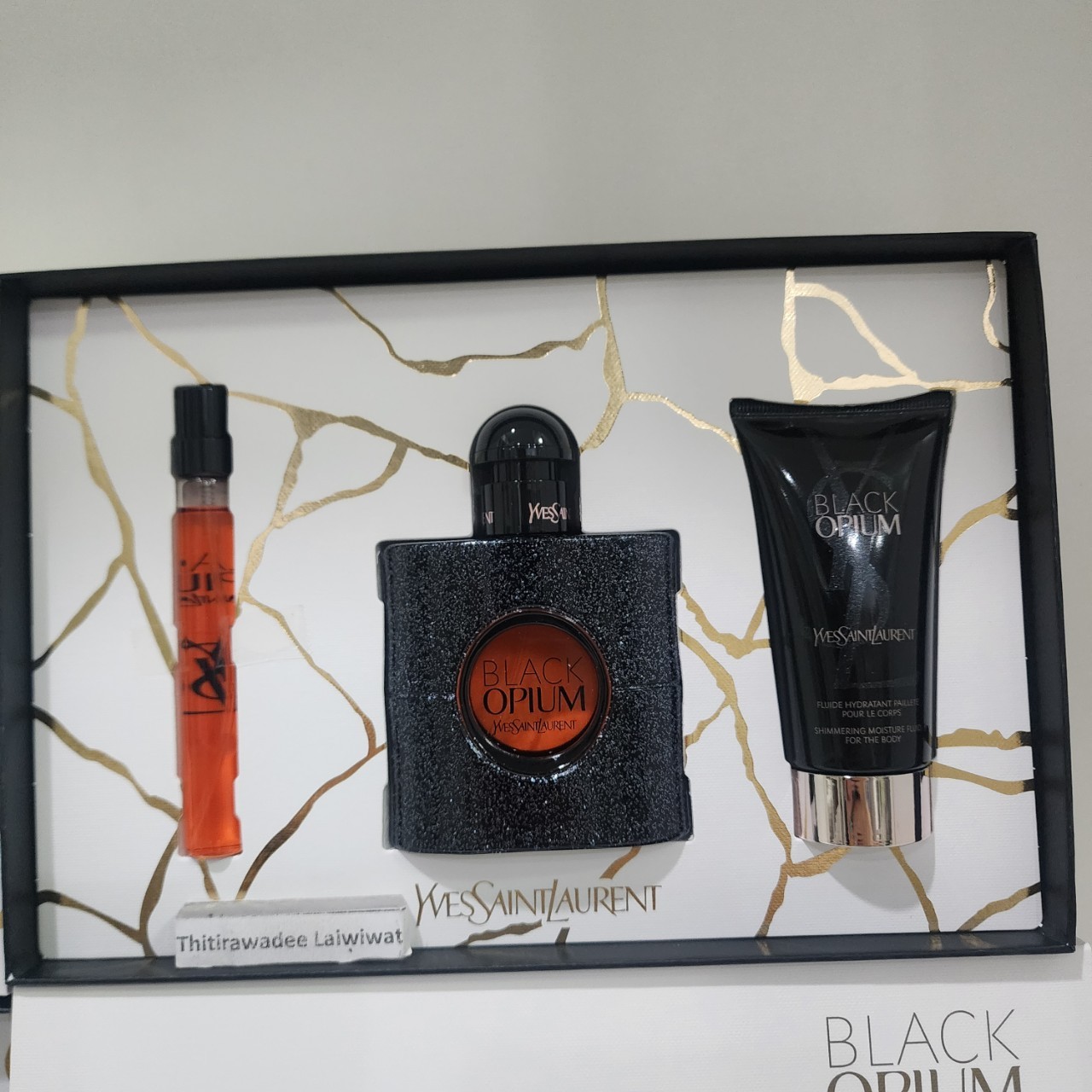 น้ำหอมแท้ YSL Black Opium EDP 50ml Gift Set 2024