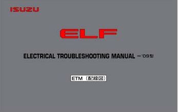 ISUZU ELF (2009-5~) วงจรไฟฟ้าเครื่องยนต์ 4JJ1-TCS 4JJ1-TCN 4HV1CNG รถบรรทุกอีซูซุเอลฟ์ ISUZU ELF WIRING DIAGRAM วงจรเชียงกงญี่ปุ่น ไวริ่งไดแกรมรถบรรทุก 6 ล้อ บอดี้ NHR NKR NPR NQR NHS NKS NKR