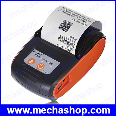 เครื่องพิมพ์บูลทูธพกพา Portable Mobile Bluetooth Printer Wireless Bluetooth Mini Thermal receipt Printer Support Android iOS phone แถมฟรี SDK