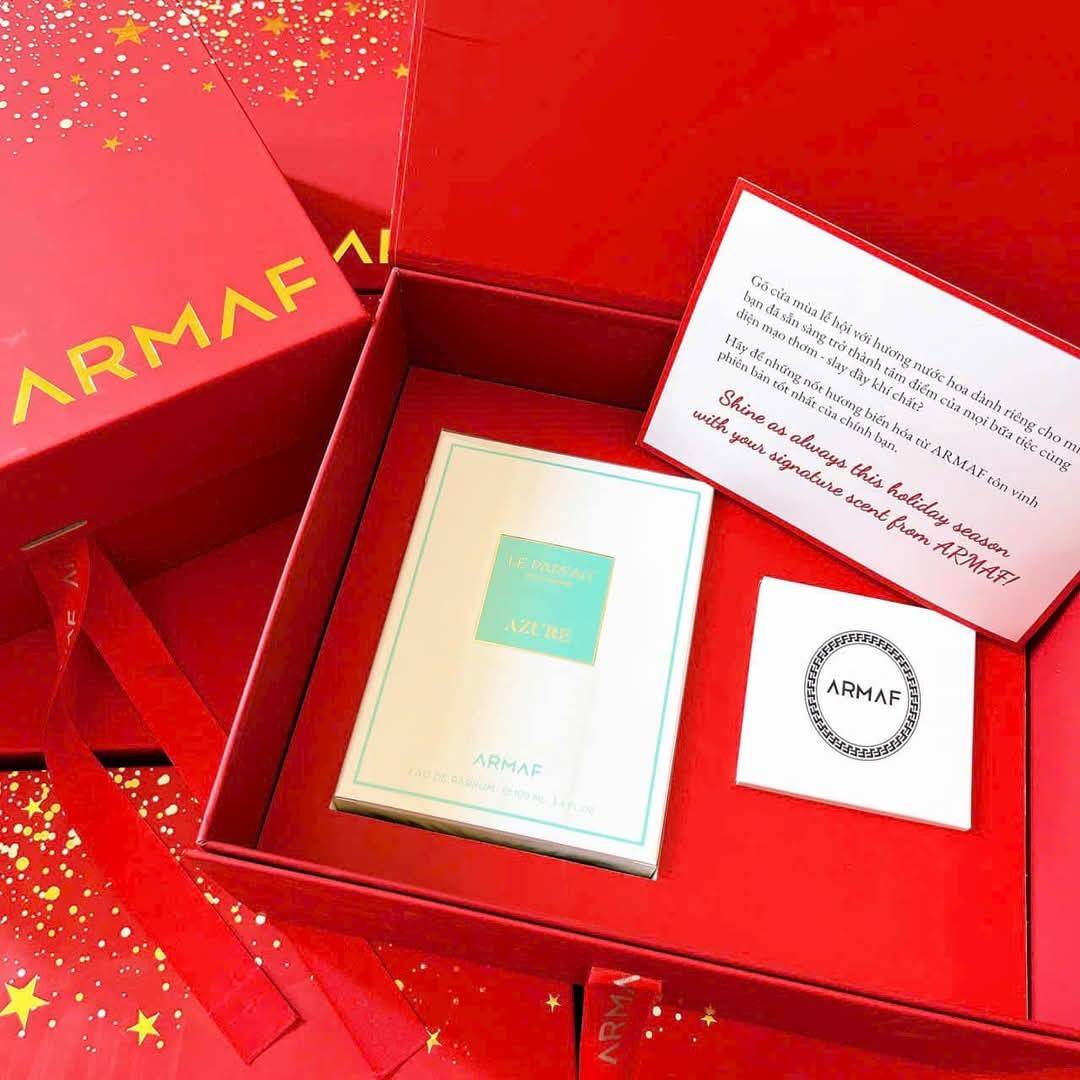 Box set Armaf Le Parfait Azure Pour Femme EDP 100ml