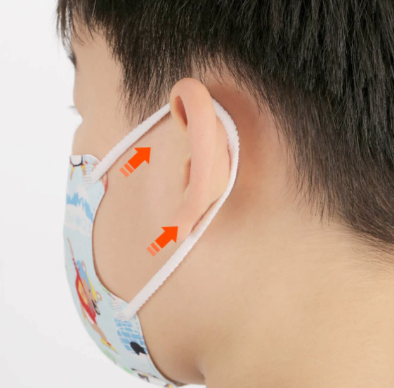 Mask 3D เด็กเล็ก PM2.5 แมสเด็ก 3D หน้ากากเด็ก 1-3ปี 3D พร้อมส่ง Pack 10 ชิ้น B1