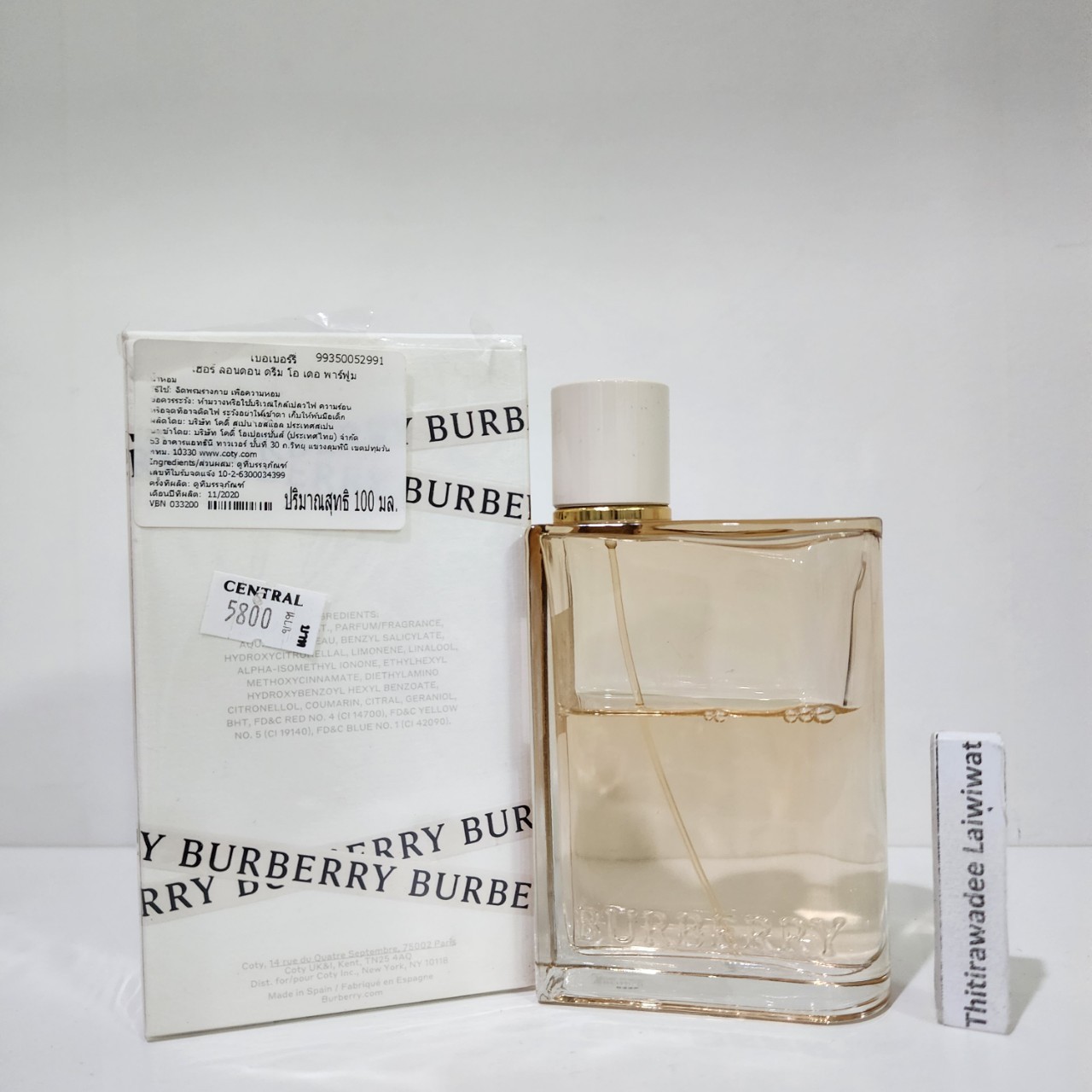 น้ำหอมแท้แบ่งขาย Burberry Her London Dream EDP 💦แบ่ง 💕Travel Size แบบทดลอง