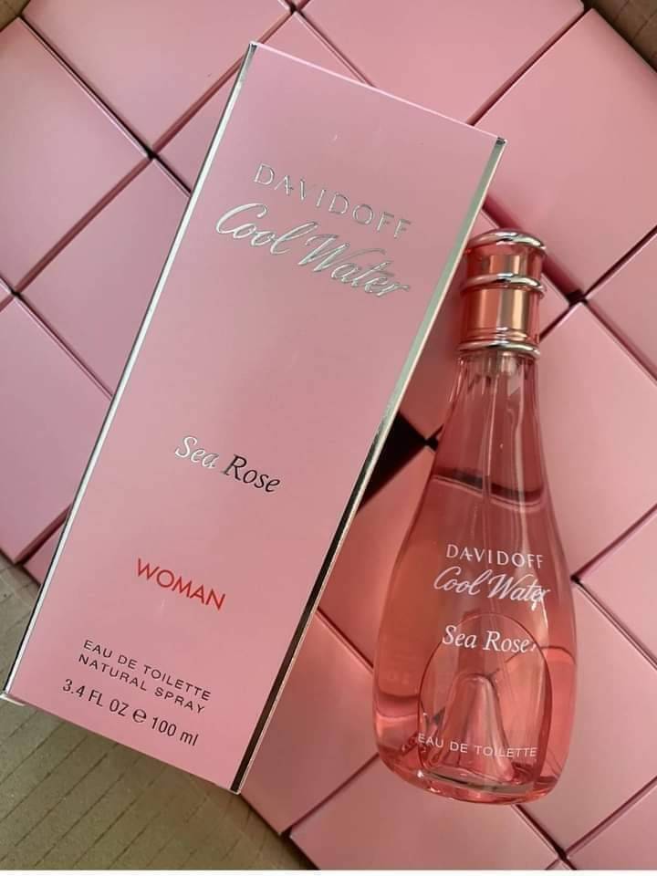 น้ำหอม Davidoff Cool Water Sea Rose EDT for Women 100 ML. กล่องขาย