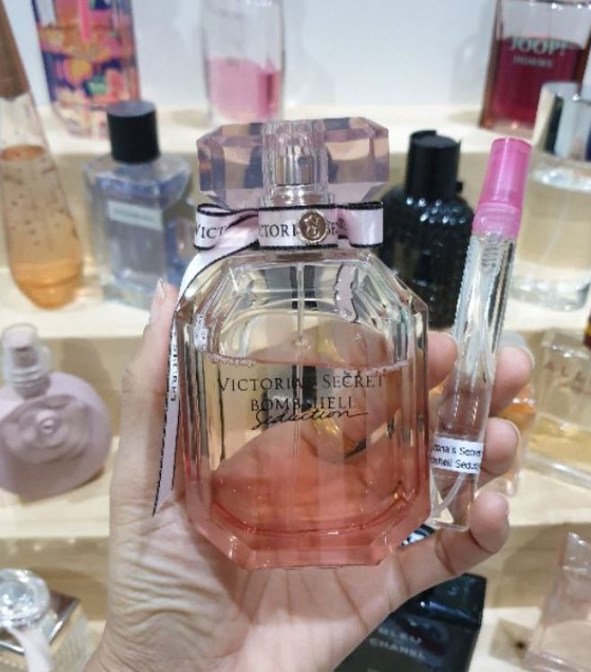 น้ำหอมแท้แบ่งขาย Victoria's Secret Bombshell Seduction Eau De Parfum for women💕Travel Size #แบบทดลอง
