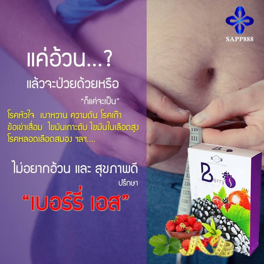 เบอร์รี่ เอส Berry S ล้างสารพิษ สารตกค้าง ในเลือด
