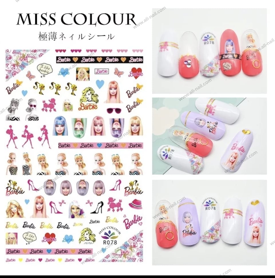 สติ๊กเกอร์ติดเล็บ แต่งเล็บ มีแบบเยอะมาก!!!