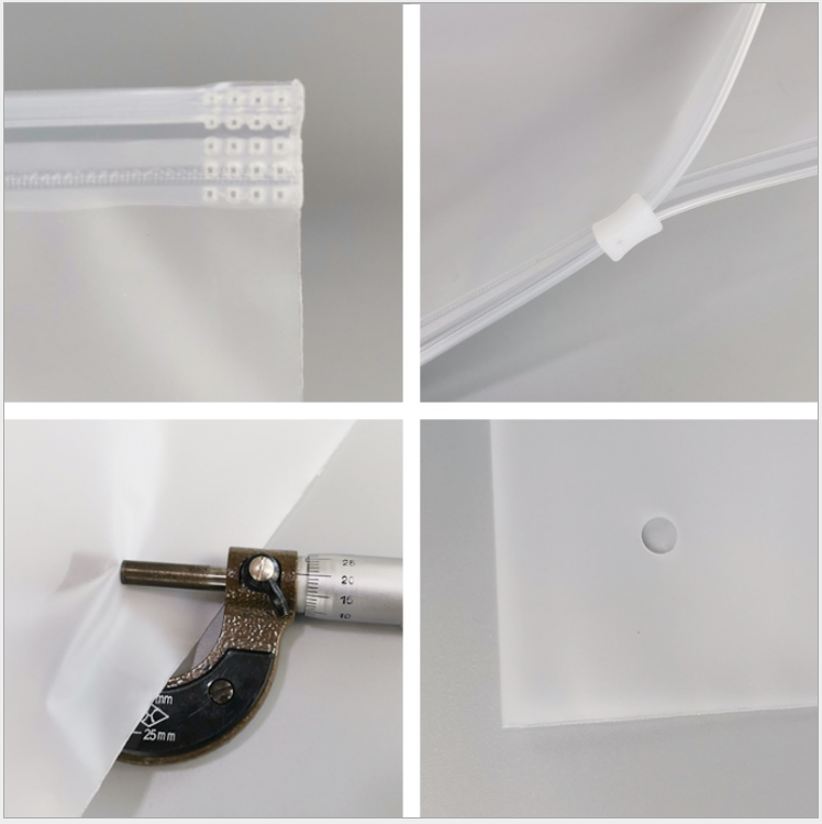 ถุงพลาสติกซิปล็อคใส่เสือผ้า