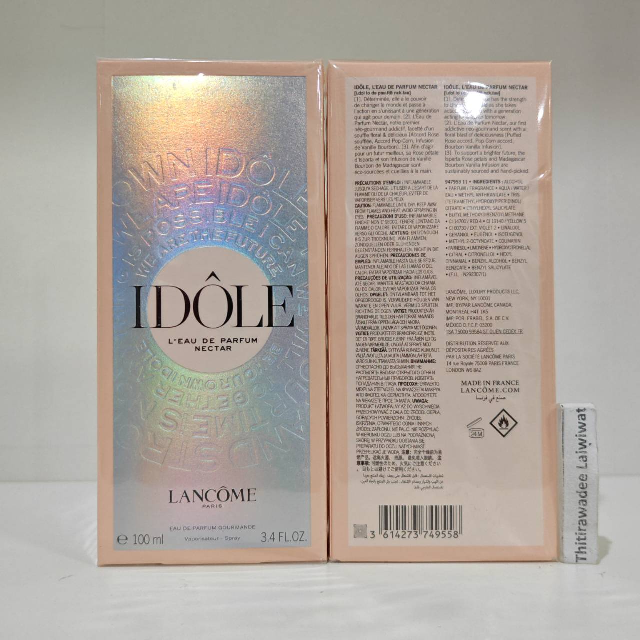 น้ำหอมแท้ Lancome Idole Nectar L’Eau De Parfum EDP 100ml กล่องซีล