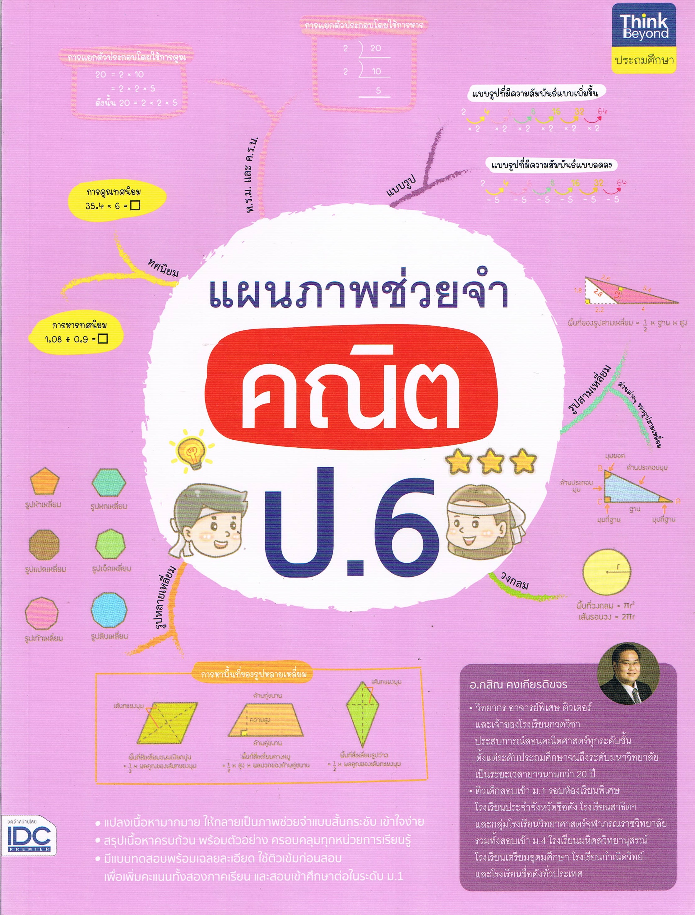 แผนภาพช่วยจำ คณิต ป.6