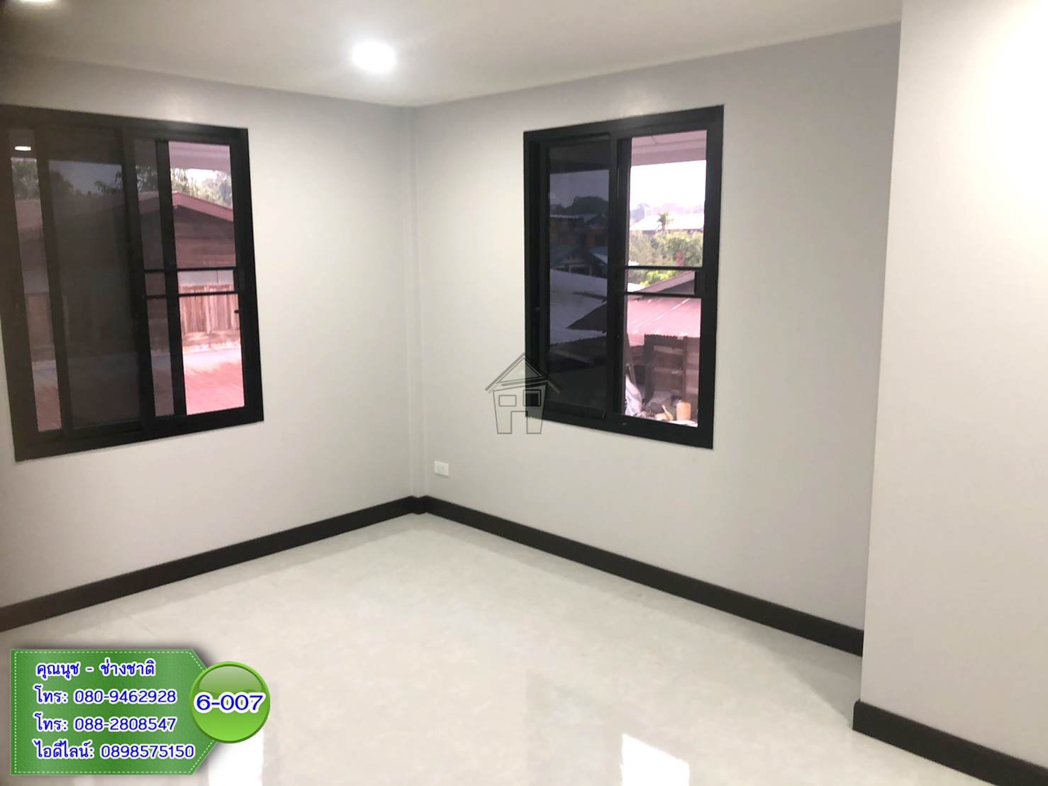 6-007 บ้านน็อคดาวน์ - บ้านหลังใหญ่ - ทรงปั้นหยา