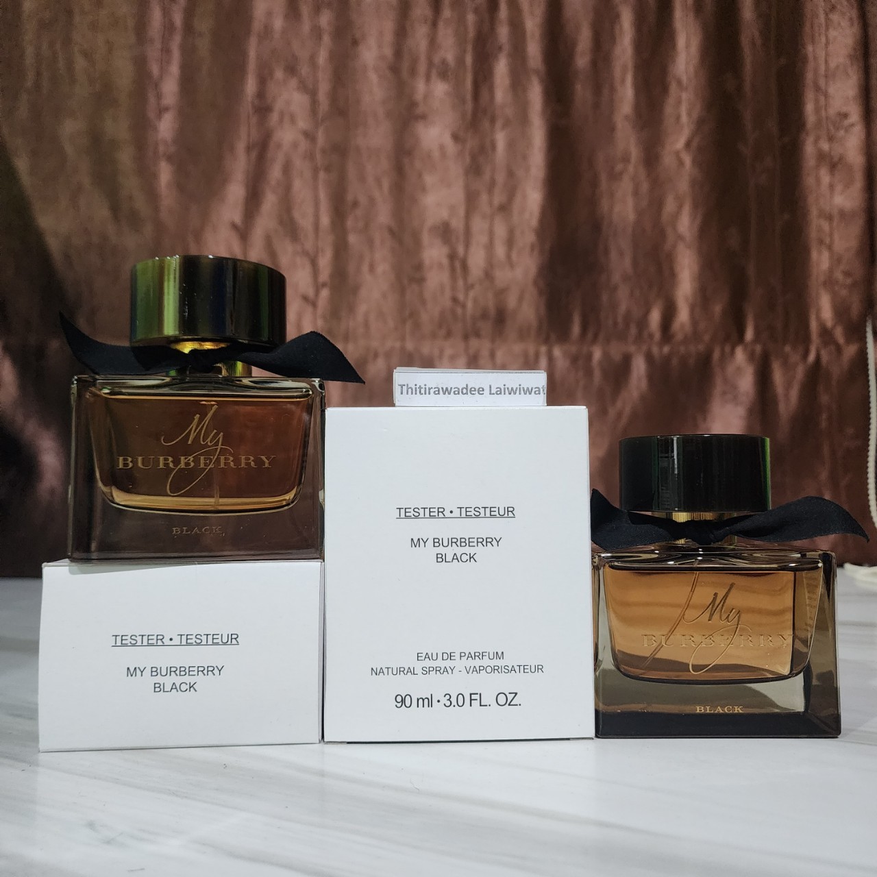 น้ำหอมแท้ BURBERRY MY BURBERRY BLACK PARFUM 90ML Tester