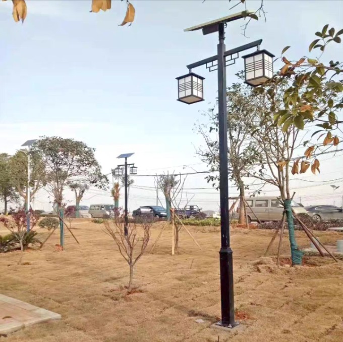 ไฟสวนคู่กลางแจ้ง Communityสูง4เมตร