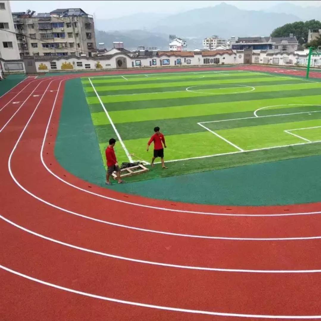 แผ่นยางปูพื้นลู่วิ่งกรีฑา พื้นยางสังเคราะห์ หนา20mm