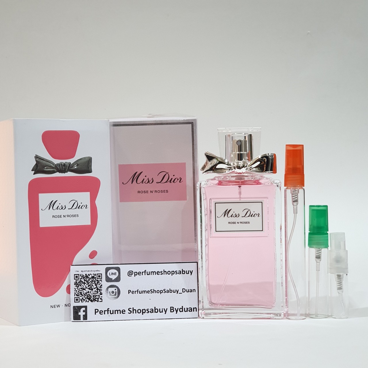 น้ำหอมแท้แบ่งขาย Christian Dior Miss Dior Rose N'Roses 💕Travel Size แบบทดลอง