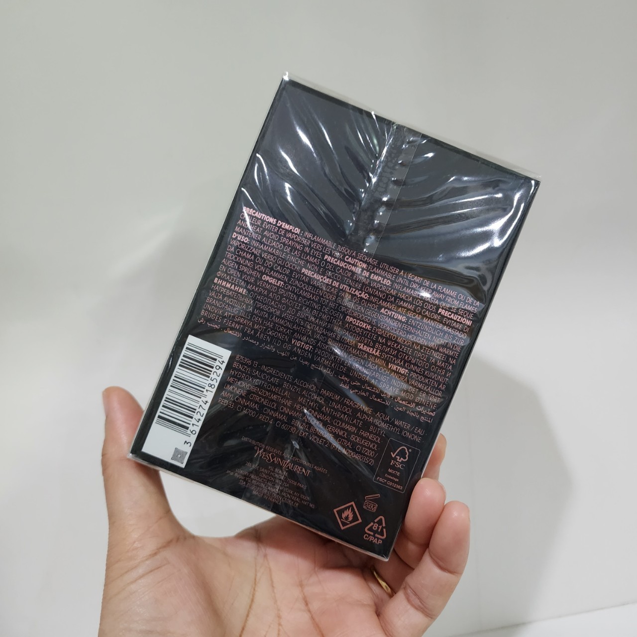 น้ำหอมแท้ YSL Black Opium Glitter EDP 90ml กล่องซีล