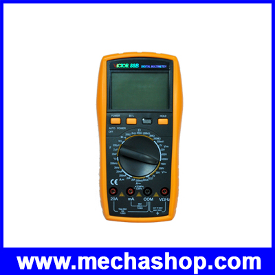ดิจิตอลมัลติมิเตอร์ มิเตอร์วัดไฟ VICTOR 88B