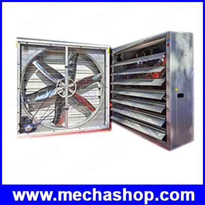 พัดลมฟาร์ม 18, 20, 24, 29, 30, 36, 40, 44, 50 นิ้ว 220V, 380V 50HZ AIR FLOW 7380-44000 CMH