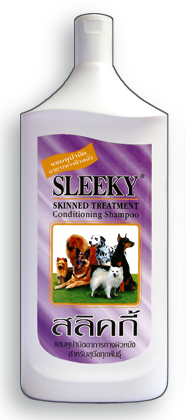 แชมพูสุนัข SLEEKY สูตรบำรุงผิวหนังเข้มขัน สำหรับสุนัขมีปัญหาผิวแห้งคันทุกสายพันธุ์ ขนาด 1000 ซีซี