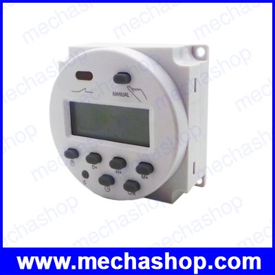 เครื่องตั้งเวลาดิจิตอล ตัวตั้งเวลา รายวัน รายสัปดาห์ มีแบตเตอรี่ lithium และรีเลย์ ในตัว 17 On/Off Digital Power Programmable Timer 24V zb-05 แถมสายไฟ