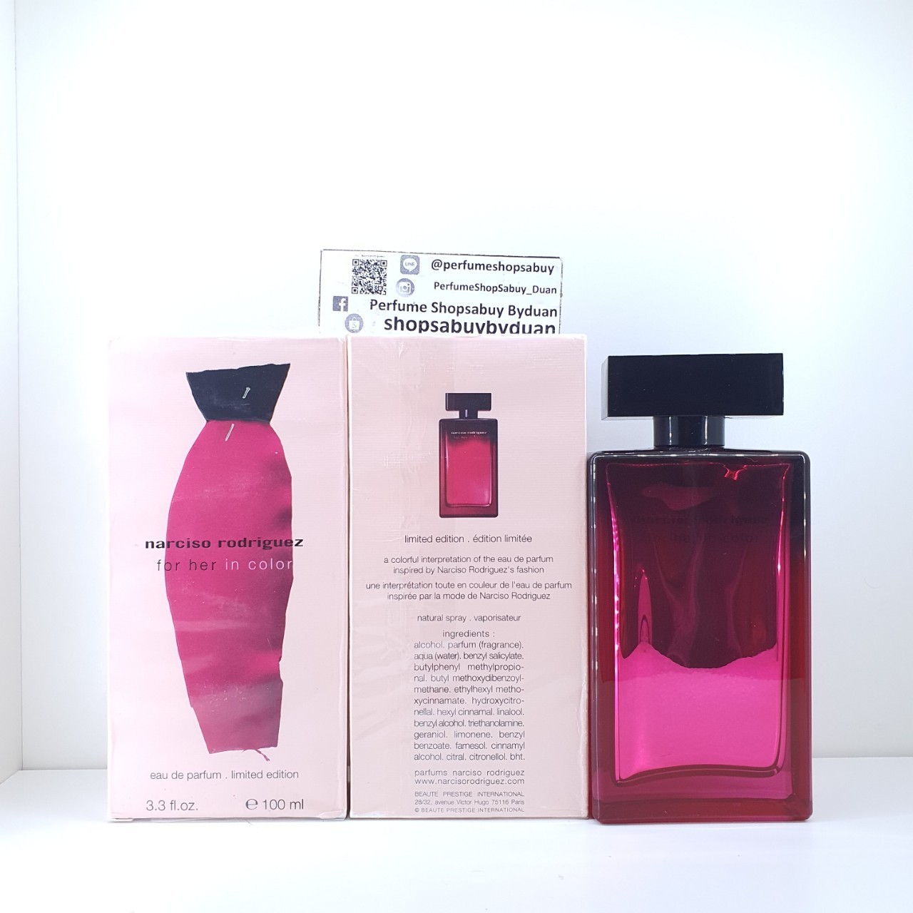 น้ำหอมแท้แบ่งขาย Narciso Rodriguez For Her In Color EDP💕Travel Size #แบบทดลอง