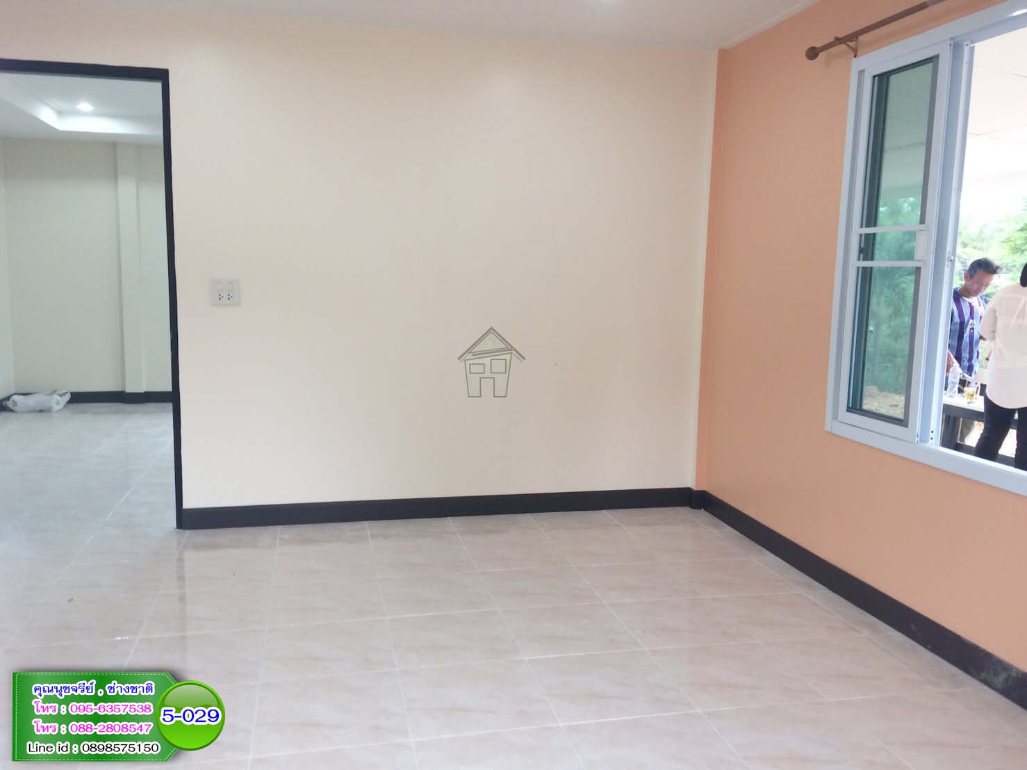 5-029 บ้านกึ่งน็อคดาวน์ คานปูน - บ้านหลังใหญ่ - ทรงโมเดิร์น