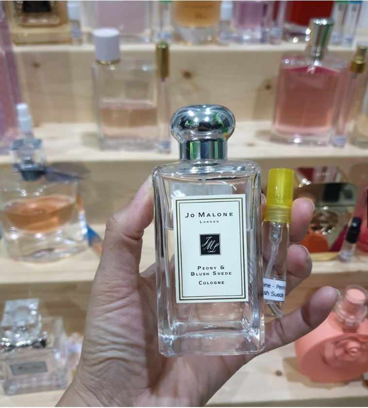น้ำหอมแท้แบ่งขาย Jo Malone Peony Blush & Suede Cologne 💕Travel Size #แบบทดลอง