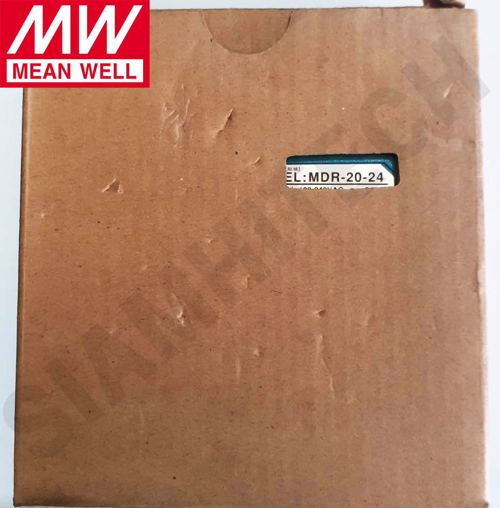 Power Supply MeanWell MDR-20-24 ใหม่มีกล่อง