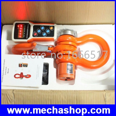 เครื่องชั่งแขวนไร้สาย เครื่องชั่งแขวนดิจิตอลไวเลส ขนาด 3ตัน, 5ตัน, 10ตัน ความละเอียด 0.5kg Wireless Digital Electronic Hanging Crane Scale With Wireless Handheld Meter (สินค้า Pre-Order)