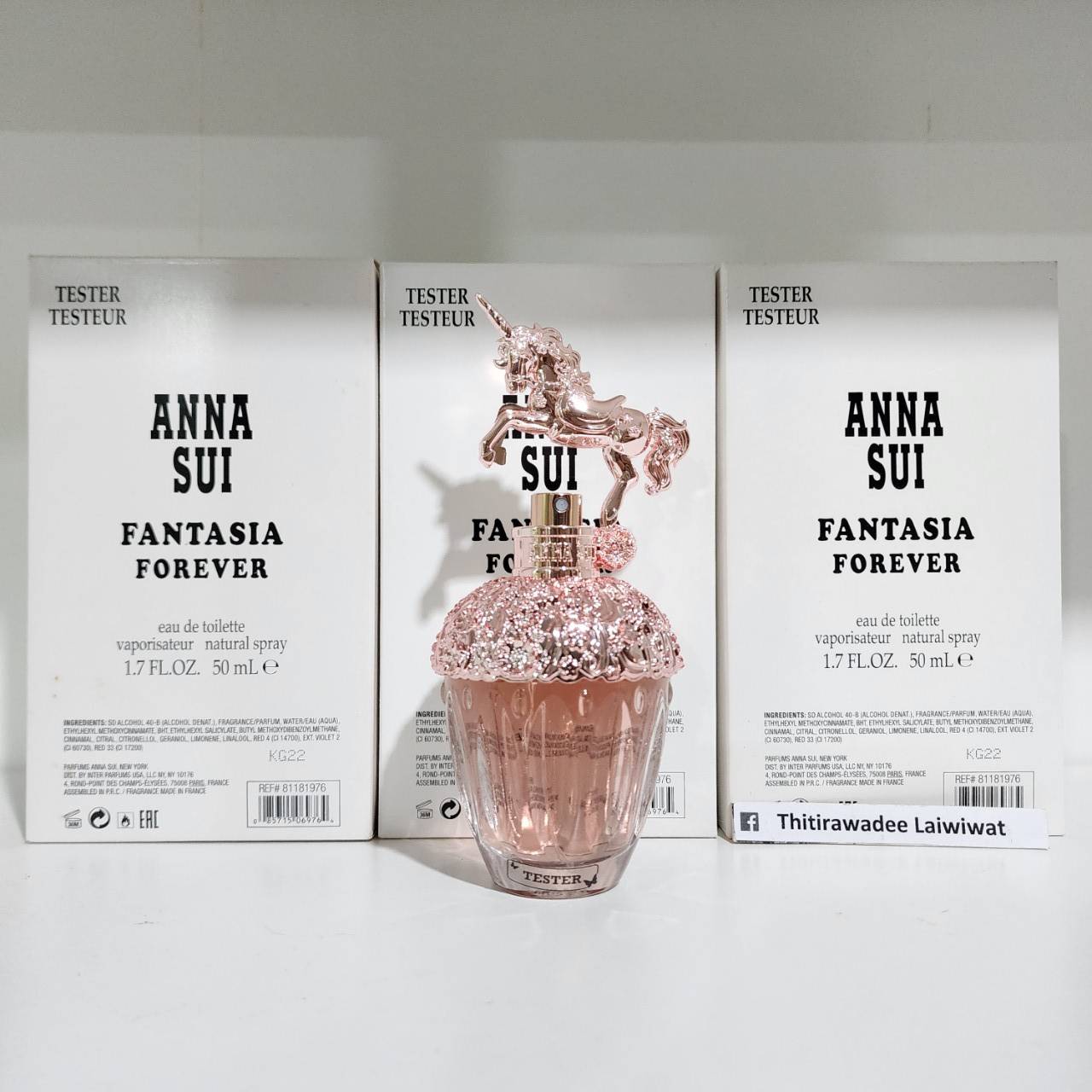 น้ำหอมแท้ Anna Sui Fantasia Forever EDT 50ml กล่องเทสเตอร์