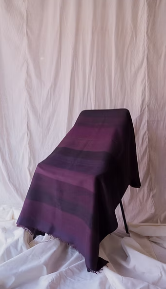 ซิ่น ผ้าไหมมัดหมี่ขั้นน้ำไหล สีม่วงน้ำเงิน เลือกตามขนาด รหัส CISP-CT-102067