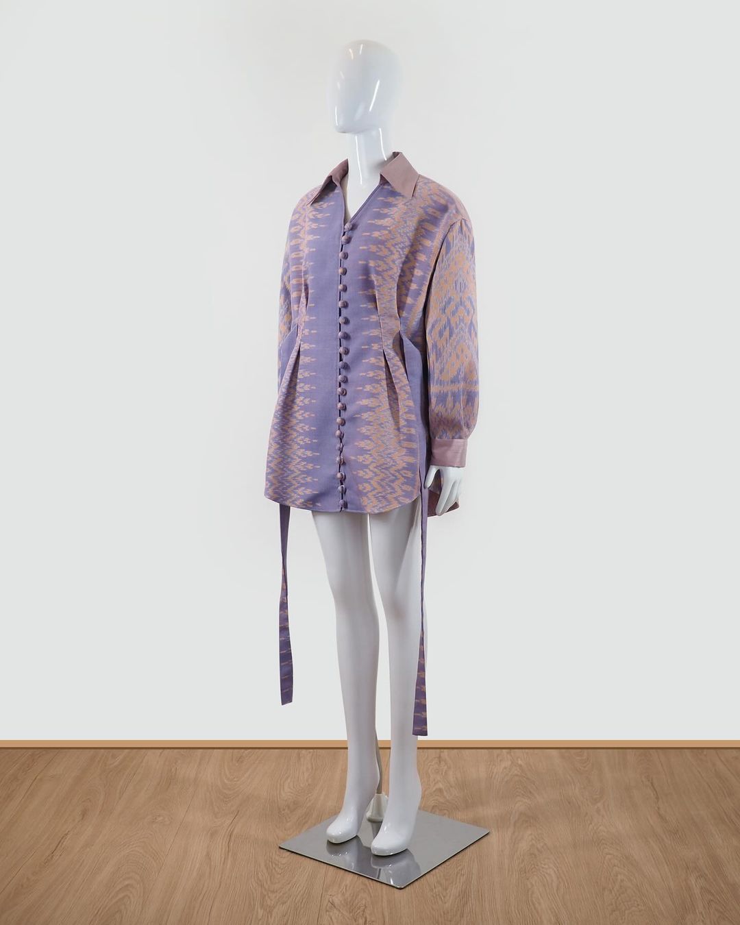 แบบตัดชุด เดรสผ้าไหม (ไม่รวมผ้า) chobmai x JHN รหัส CUT-51-03236719