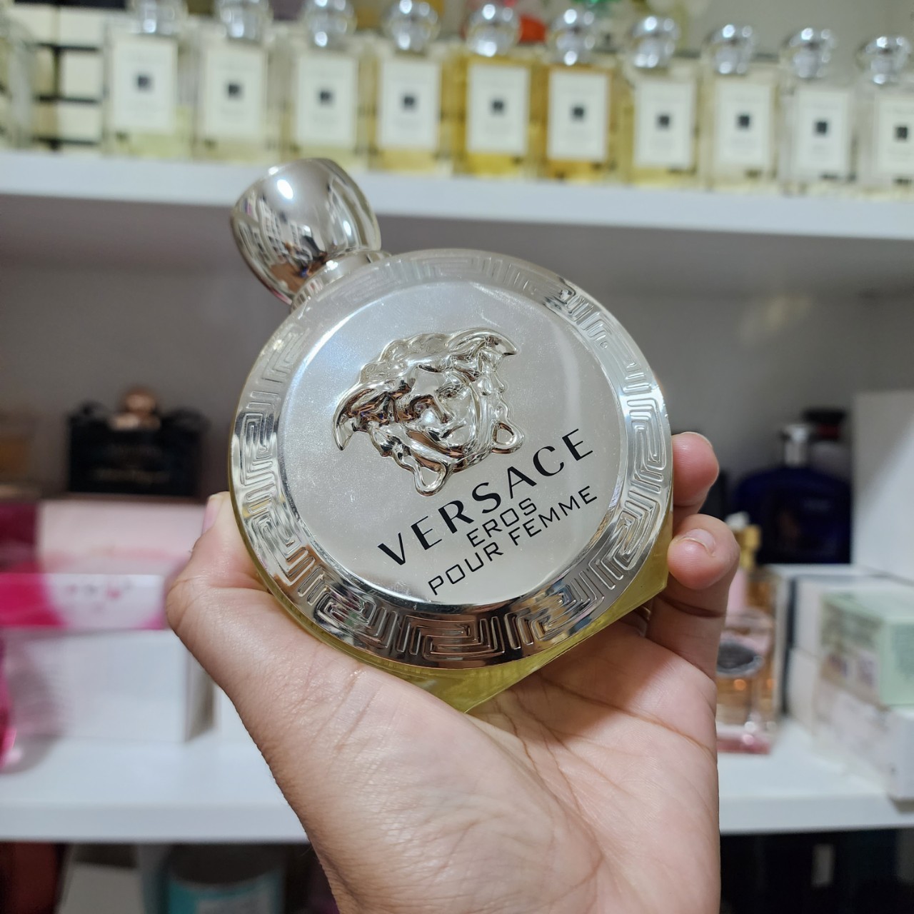 น้ำหอมแท้แบ่งขาย Versace Eros Pour Femme Eau De Parfum for women💕Travel Size #แบบทดลอง