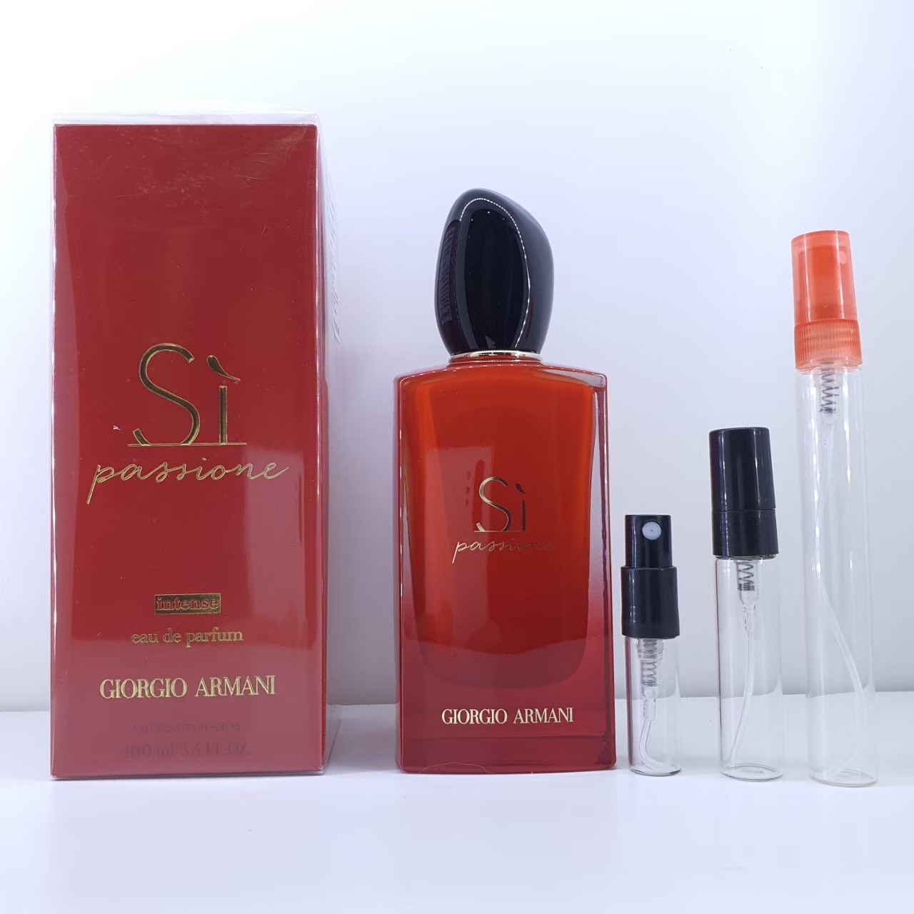 น้ำหอมแท้แบ่งขาย Giorgio Armani Si Passione Intense (ปี 2020) เลิกผลิตแล้วค่ะ หายาก 💕Travel Size #แบบทดลอง