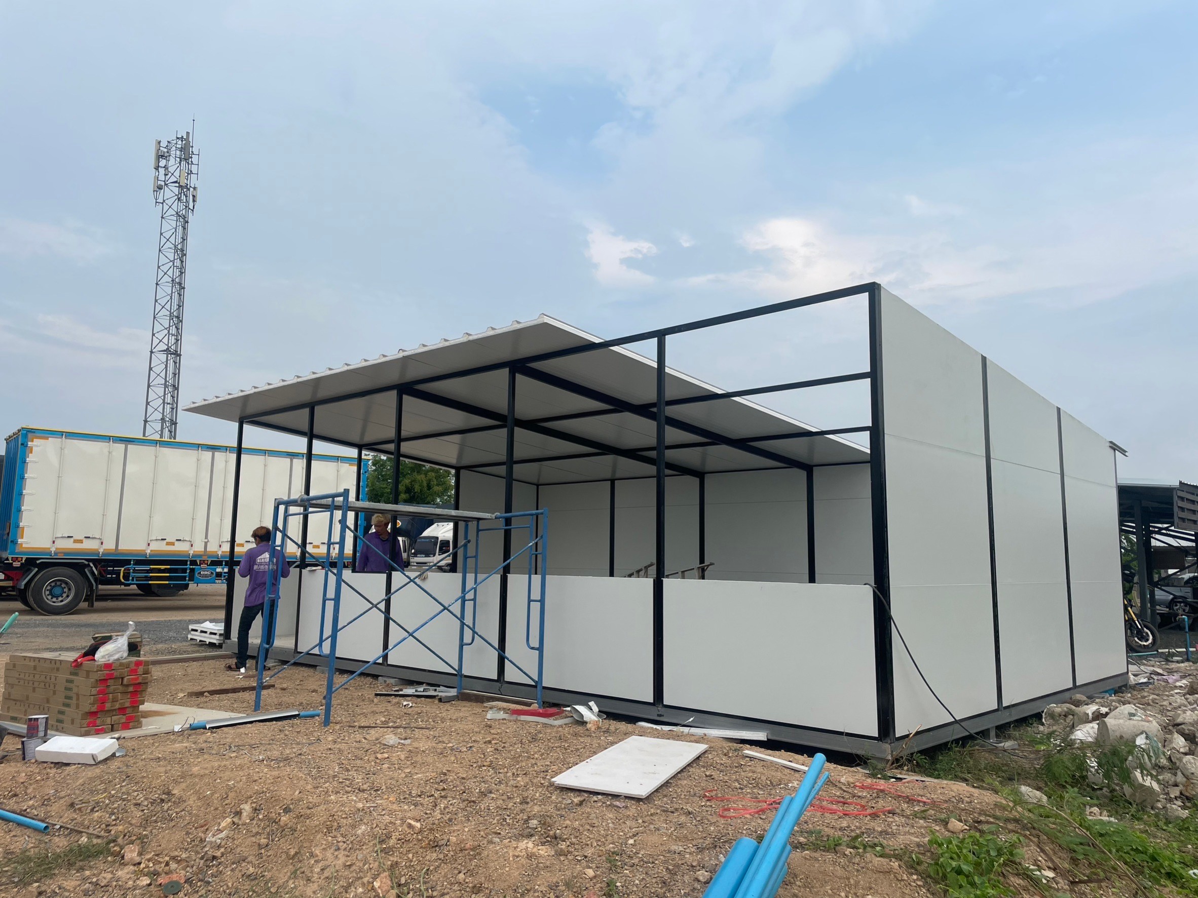 ออฟฟิศสำเร็จรูป ขนาด 5.40x9.10 เมตร อยุธยา