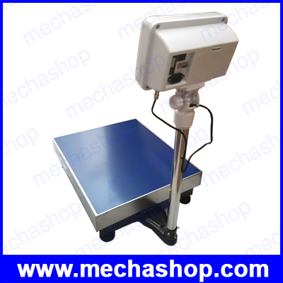 เครื่องชั่งดิจิตอลแบบตั้งพื้น MACATA TZ Series platform weighing scale 60kg/2g, 60kg/5g, 100kg/5g, 150kg/10g, 300kg/20g, 600kg/50g โครงสร้างเหล็ก มี RS232 เชื่อมต่อคอมพิวเตอร์ได้